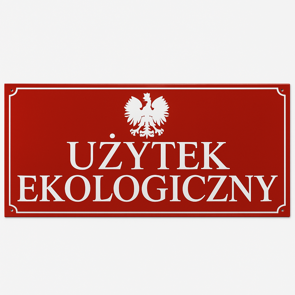 szyld emaliowany ekologiczny